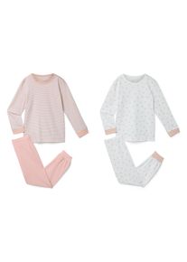 Tchibo - Dětsk&aacute; pyžama - pro d&iacute;vky - vel. 122/128 - barva: b&iacute;l&aacute;/s potiskem