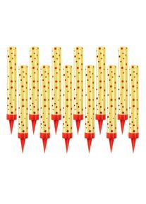 Font�ny dortov� zlat� 12cm 12ks