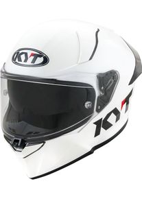 KYT R2R Plain, full face helmet , color: White , size: M