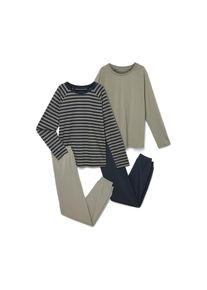 Tchibo - Dětsk&aacute; pyžama - p&aacute;nsk&eacute; - vel. 122/128 - barva: modr&aacute;/s proužky