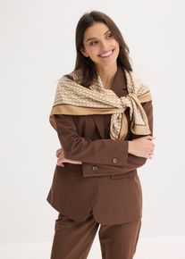 Velk&yacute; &scaron;&aacute;tek s grafick&yacute;m vzorem | Hněd&aacute; | Vel. Onesize | bonprix