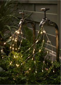 Sol&aacute;rn&iacute; zahradn&iacute; zapichov&aacute;tko ve tvaru kohoutku (2 ks) | Stř&iacute;brn&aacute; | Vel. 53x5,5 cm | bonprix