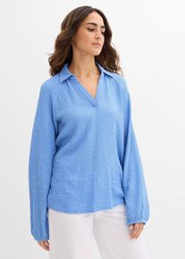 Tunika s visk&oacute;zou | Modr&aacute; | Vel. 54 | bonprix