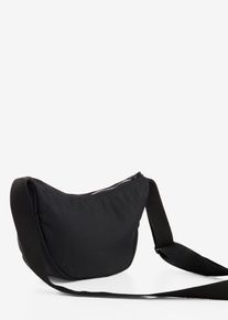 Kabelka přes rameno s lehkou pod&scaron;&iacute;vkou | Čern&aacute; | Vel. 15x30 cm | vegansk&eacute;| bonprix