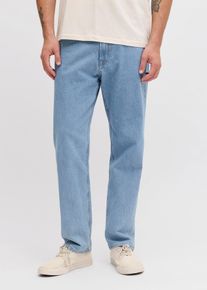 Dž&iacute;ny JJ REBEL z čist&eacute; bavlny střih Relaxed Fit | Modr&aacute; | Vel. 32 | bonprix