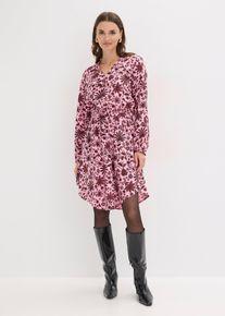 Midi &scaron;aty ze spl&yacute;vav&eacute; visk&oacute;zy | Růžov&aacute; | Vel. 48 | visk&oacute;za| bonprix