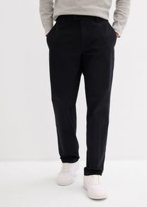 Chino kalhoty z čist&eacute; bavlny Relaxed Fit | Čern&aacute; | Vel. 50 | bonprix