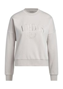 adidas Sportswear Ženy Sportovn&iacute; mikina stř&iacute;brně &scaron;ed&aacute; XXXS/XXS