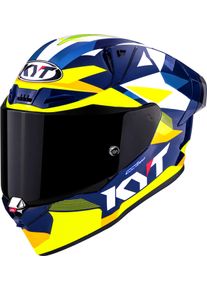 KYT R1R Diamond, full face helmet , color: Blue/White/Yellow , size: XS