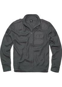 Brandit BW Cardigan, knit jacket , color: Dark Grey , size: 5XL