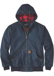 Carhartt J140 Denim Active, jeans jacket , color: Blue (Hr4) , size: M