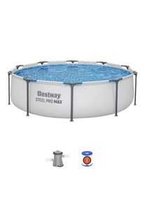 Bestway Baz&eacute;n Steel Pro Max 3,05 x 0,76 m s kartu&scaron;ovou filtrac&iacute; - 56408