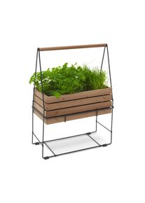 Tchibo - Truhl&iacute;k na bylinky se stojanem &raquo;Elin&laquo; - barva: čern&aacute;