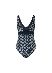 Tchibo - Plavky - pro ženy - vel. 40 - barva: modr&aacute;/s potiskem