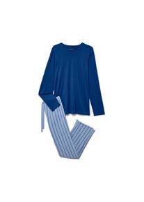 Tchibo - Pyžamo - pro muže - vel. L 52/54 - barva: modr&aacute;/s proužky