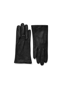 Tchibo - Kožen&eacute; rukavice - pro ženy - vel. 7,5 - barva: čern&aacute;