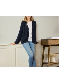 Tchibo - Kardigan z hrub&eacute; pleteniny - pro ženy - vel. XXL 52/54 - barva: modr&aacute;