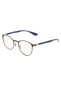Ray-Ban RX6355 unisex br&yacute;le | Obruba: panto, kov, hněd&aacute;
