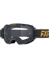 FXR Maverick Prime MX Graphite S26, goggles , color: Dark Grey/Gold/White Clear , size: One Size