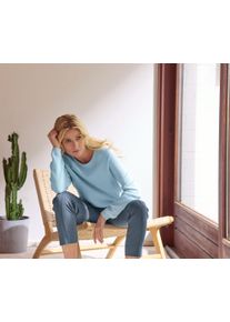 Tchibo - Strečov&eacute; kalhoty - pro ženy - vel. 42 - barva: modr&aacute;