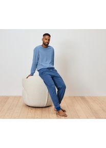 Tchibo - Pyžamo - pro muže - vel. S 44/46 - barva: modr&aacute;/s potiskem