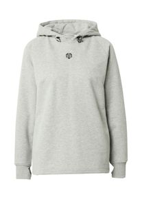 MOROTAI Ženy Sportovn&iacute; mikina 'Naka' &scaron;ed&yacute; mel&iacute;r / čern&aacute; XS