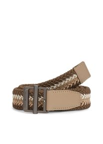 Tommy Hilfiger Muži Opasek b&eacute;žov&aacute; / hněd&aacute; / b&iacute;l&aacute; 80