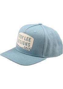 Troy Lee Designs Stamp Curved Snapback, cap , color: Light Blue , size: One Size