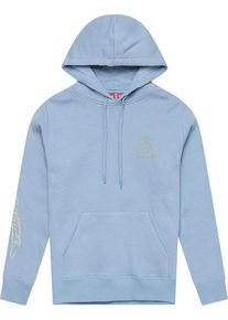 Troy Lee Designs Peace Out, hoodie women , color: Light Blue/Grey , size: M