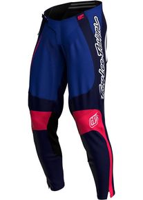 Troy Lee Designs GP Pro Frames, textile pants , color: Blue/White/Dark Blue/Red , size: 30