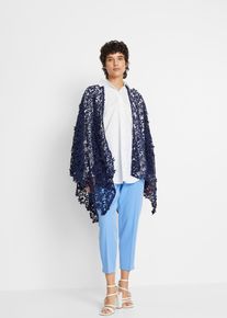 Letn&iacute; pončo | Modr&aacute; | Vel. Onesize | bonprix