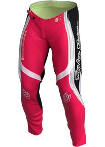 Troy Lee Designs SE Pro Stripes, textile pants , color: Red/Black/White , size: 36