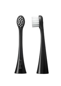 SMILLE Sonic Brush, MINI n&aacute;hradn&iacute; hlavice, čern&eacute;, 2ks