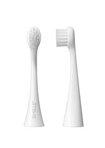 SMILLE Sonic Brush, MINI n&aacute;hradn&iacute; hlavice, b&iacute;l&eacute;, 2ks