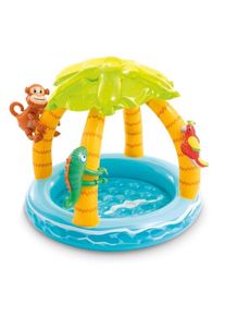 Intex Dětsk&yacute; baz&eacute;nek 58417 TROPICAL ISLAND 102x86 cm