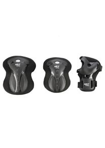 NILS Souprava chr&aacute;n&iacute;čů H8334 čern&aacute;