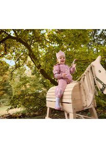 Tchibo - Dětsk&aacute; kombin&eacute;za do de&scaron;tě - pro miminko - vel. 86/92 - barva: růžov&aacute;/s potiskem