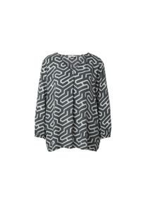 Tchibo - Halenka v mačkan&eacute;m vzhledu - pro ženy - vel. 46 - barva: b&iacute;l&aacute;/s potiskem