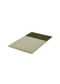 Tchibo - Kvalitn&iacute; žak&aacute;rov&aacute; předložka do koupelny - barva: zelen&aacute;