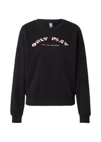 Only Play Ženy Sportovn&iacute; mikina 'ONPConfi' růžov&aacute; / čern&aacute; / b&iacute;l&aacute; L