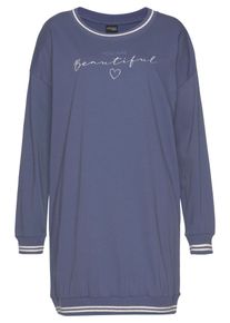 Vivance Ženy Nočn&iacute; ko&scaron;ilka 'Dreams' modr&aacute; / b&iacute;l&aacute; XS/S