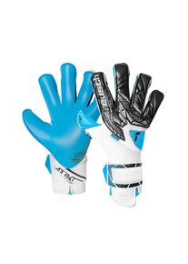 Reusch Ženy Sportovn&iacute; rukavice 'Attrakt Aqua Evolution' světlemodr&aacute; / čern&aacute; / b&iacute;l&aacute; L/XL