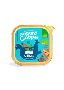 Edgard & Cooper Junior bio kuře a bio ryba 6&times; 100 g