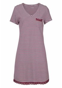 H.I.S. H.I.S Ženy Nočn&iacute; ko&scaron;ilka bord&oacute; / b&iacute;l&aacute; XS