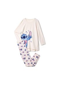 Tchibo - Dětsk&eacute; pyžamo Stitch - d&aacute;msk&eacute; - vel. 122/128 - barva: růžov&aacute;/s potiskem