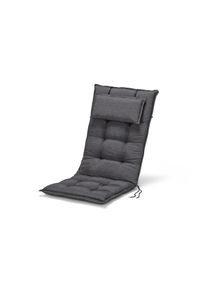 Tchibo - Podložka na vysok&eacute; křeslo Sun Garden - barva: &scaron;ed&aacute;