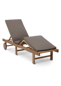 Tchibo - Klasick&eacute; zahradn&iacute; leh&aacute;tko - barva: &scaron;ed&aacute;