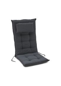 Tchibo - Polstrov&aacute;n&iacute; na židli s vysok&yacute;m opěradlem - barva: &scaron;ed&aacute;