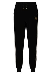 Sergio Tacchini Muži Sportovn&iacute; kalhoty modr&aacute; / čern&aacute; / b&iacute;l&aacute; S