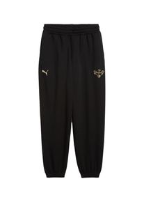 Puma Muži Sportovn&iacute; kalhoty 'Melo Alwayz 1' b&eacute;žov&aacute; / čern&aacute; M